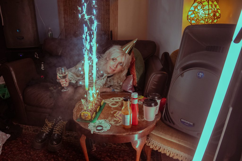 Black Honey Birthday in our East London Rehearsal Space