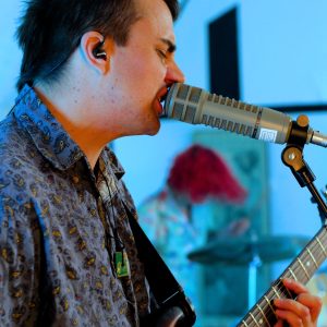 Ben Hozie sings as frontman for Bodega