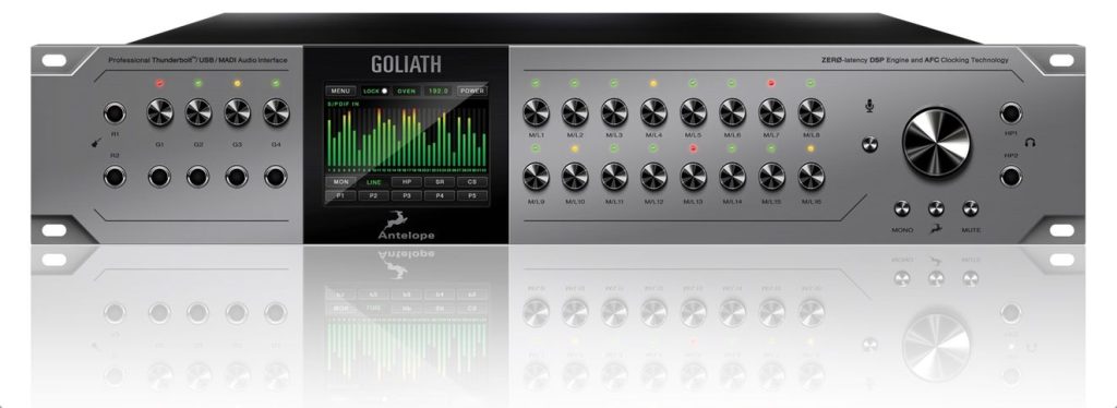 the Antelope audio Goliath audio interface