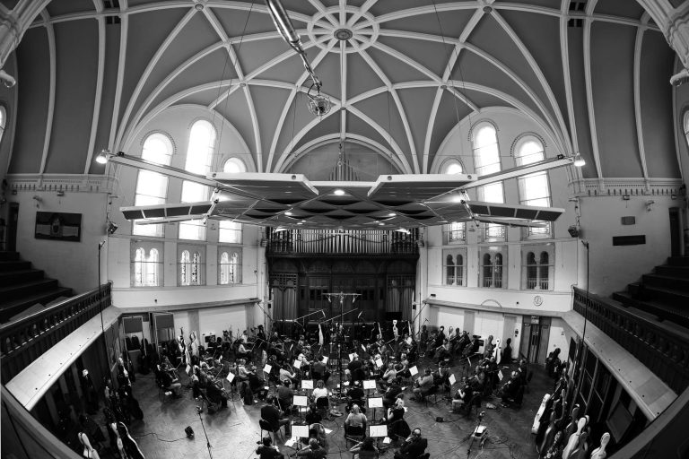 Live room at air studios, london music studio