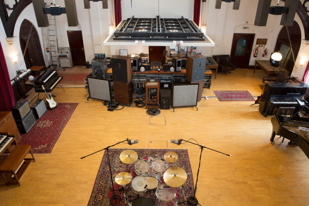 Church Studios Live room, a london music studio