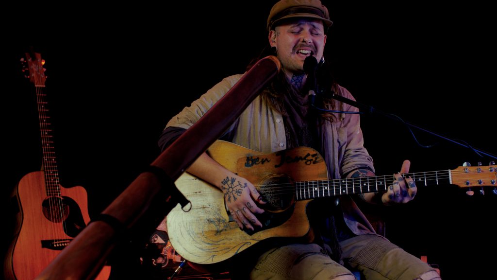 Didgeridoo recording at Arcus Sounds studio, east london